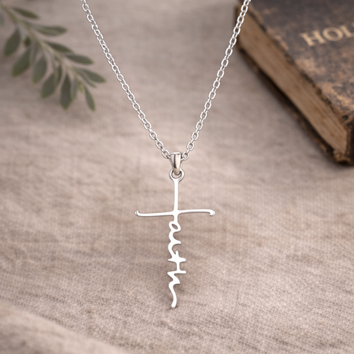 Faith Cross Necklace